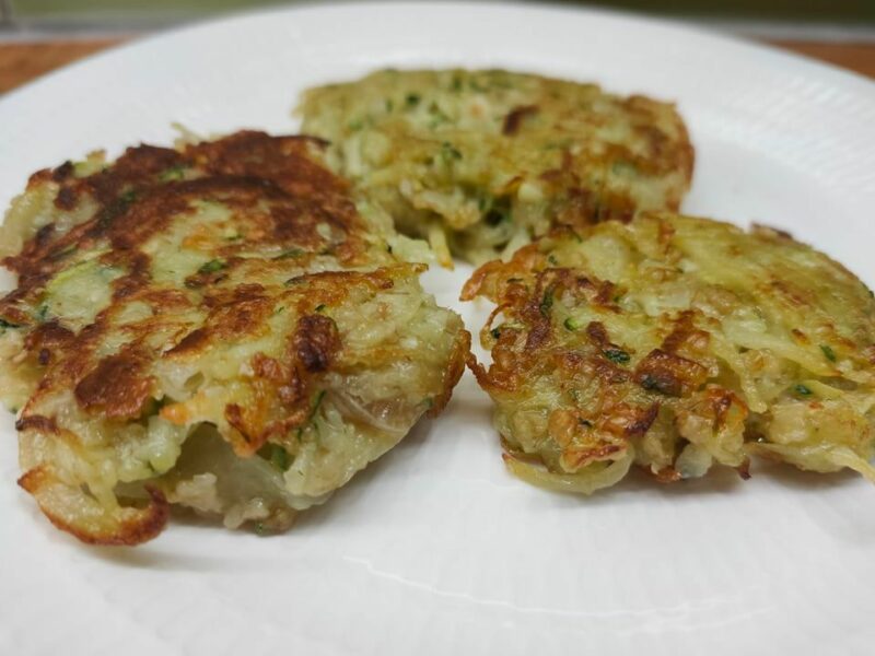Galette de flocons d'avoine et courgette - IntuiShape